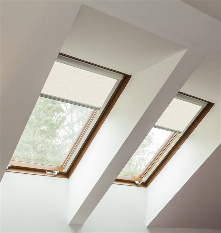 Cream Blackout Skylight To Fit Roto Windows