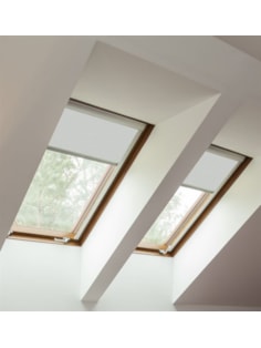 Pearl Grey Blackout Skylight Blind To Fit Roto Windows
