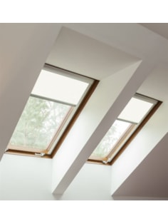 White Blackout Skylight Blind To Fit Roto Windows
