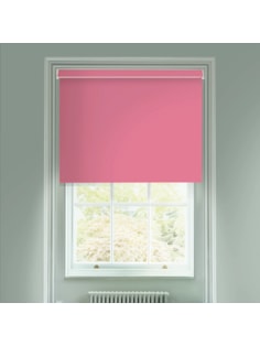 Ballgown Pink Blackout Electric Roller Blind