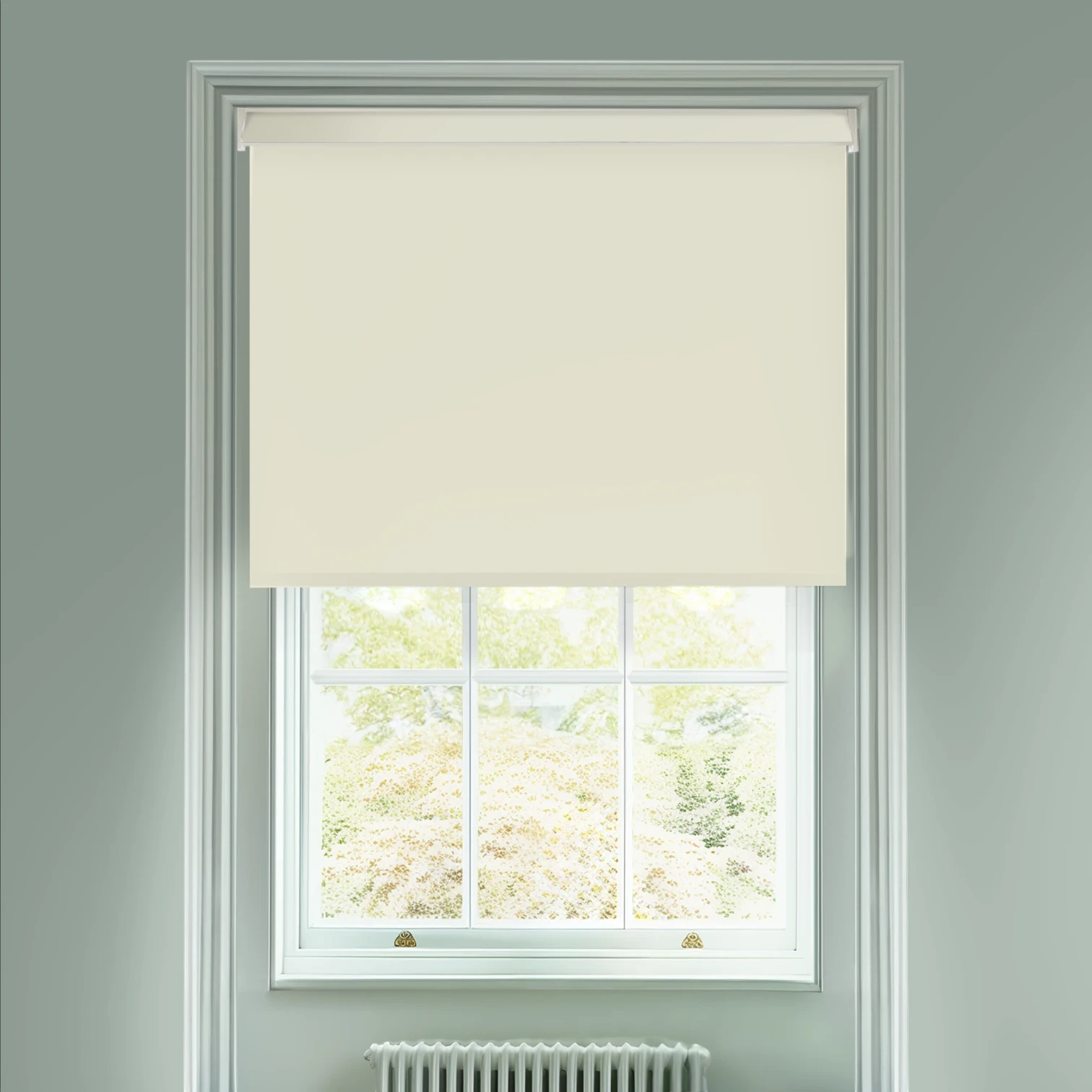 Primula Cream Electric Daylight Roller Blind