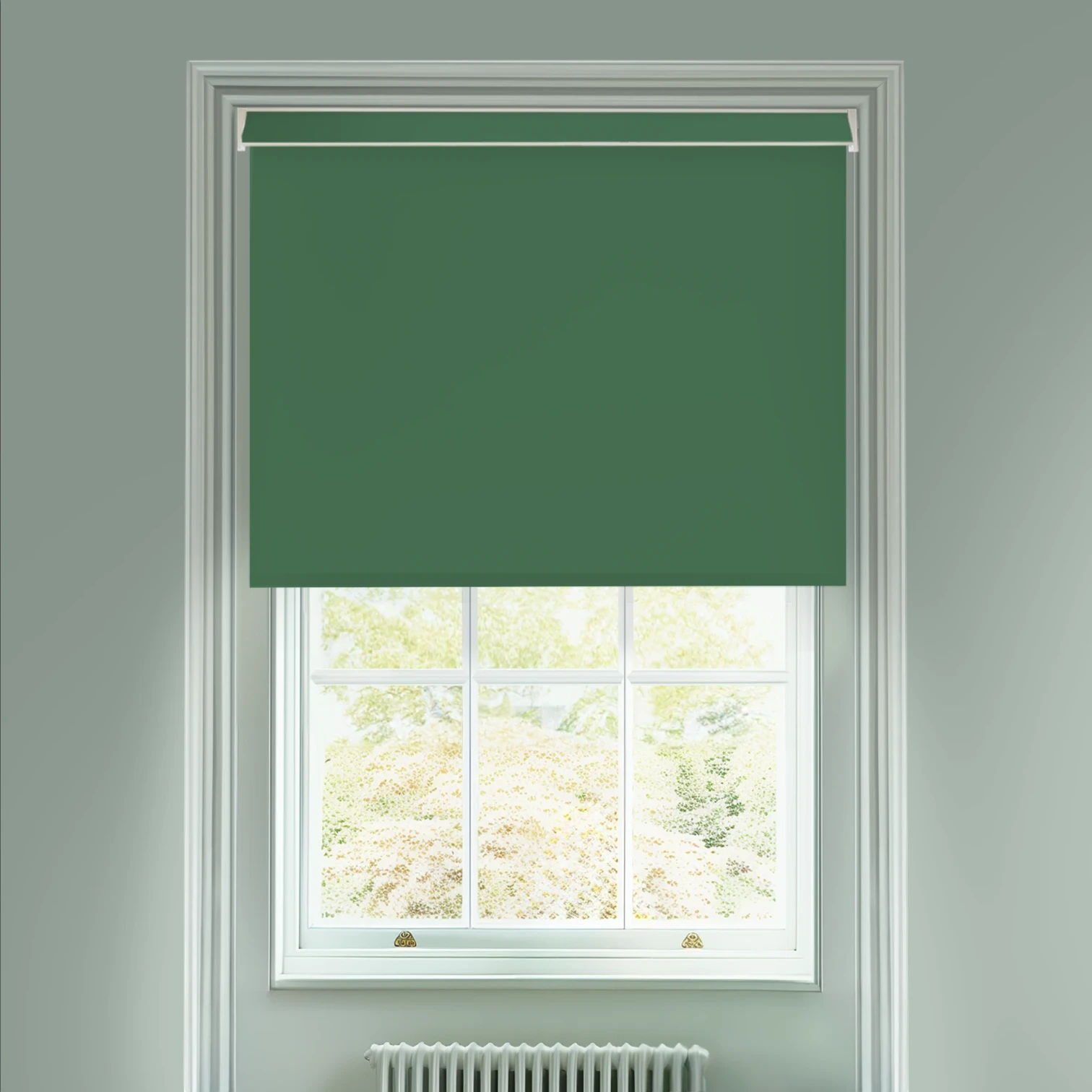 Cucumber Green Electric Daylight Roller Blind