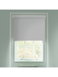 Alpine Grey Blackout Electric Roller Blind