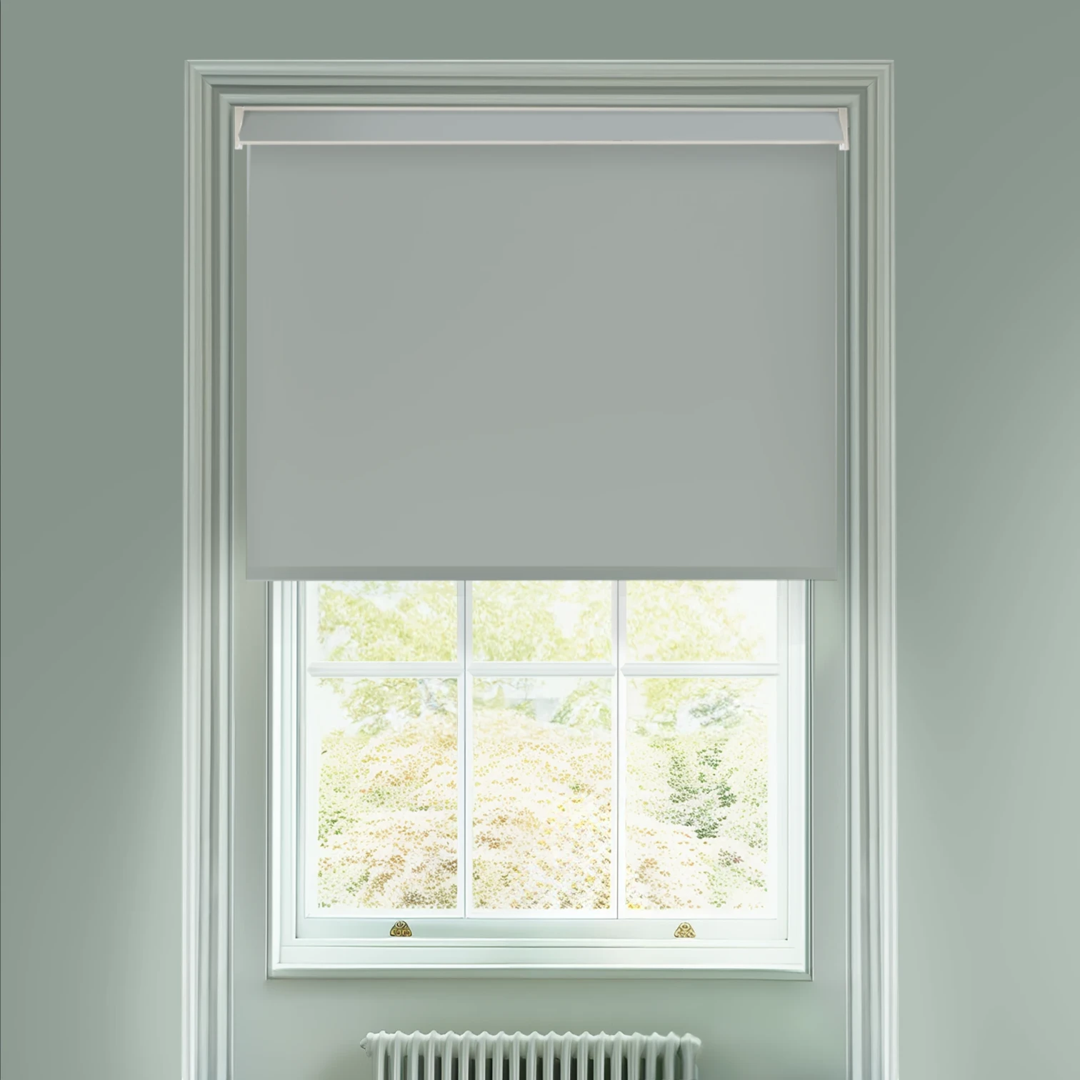 Alpine Grey Electric Daylight Roller Blind
