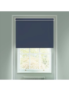 Royal Navy Blue Electric Daylight Roller Blind