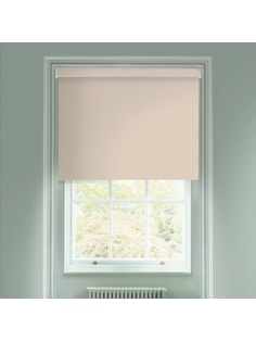 Satin Pink Blackout Electric Roller Blind