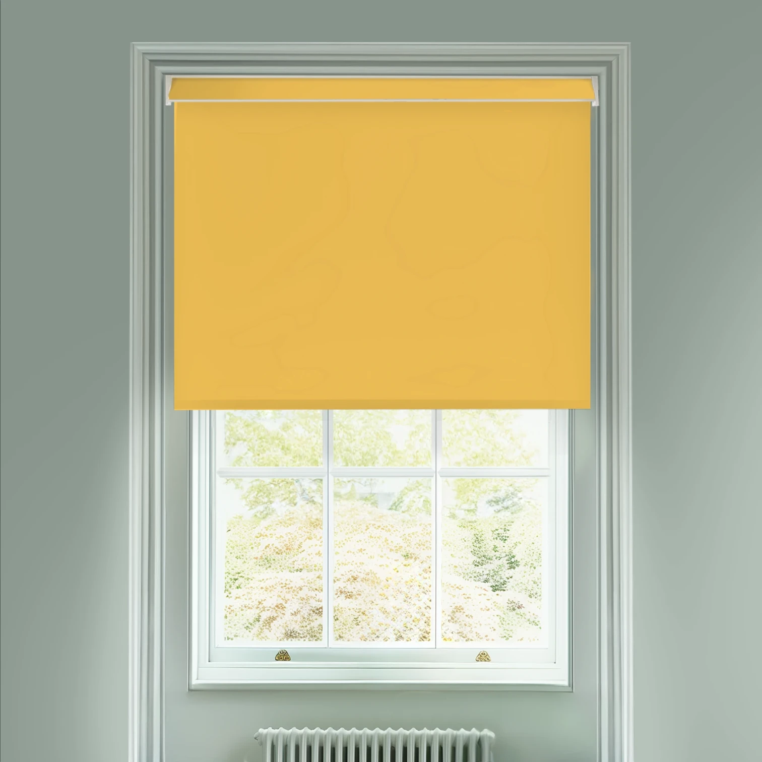 Salamander Yellow Electric Daylight Roller Blind