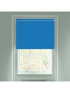 Gentian Blue Electric Daylight Roller Blind