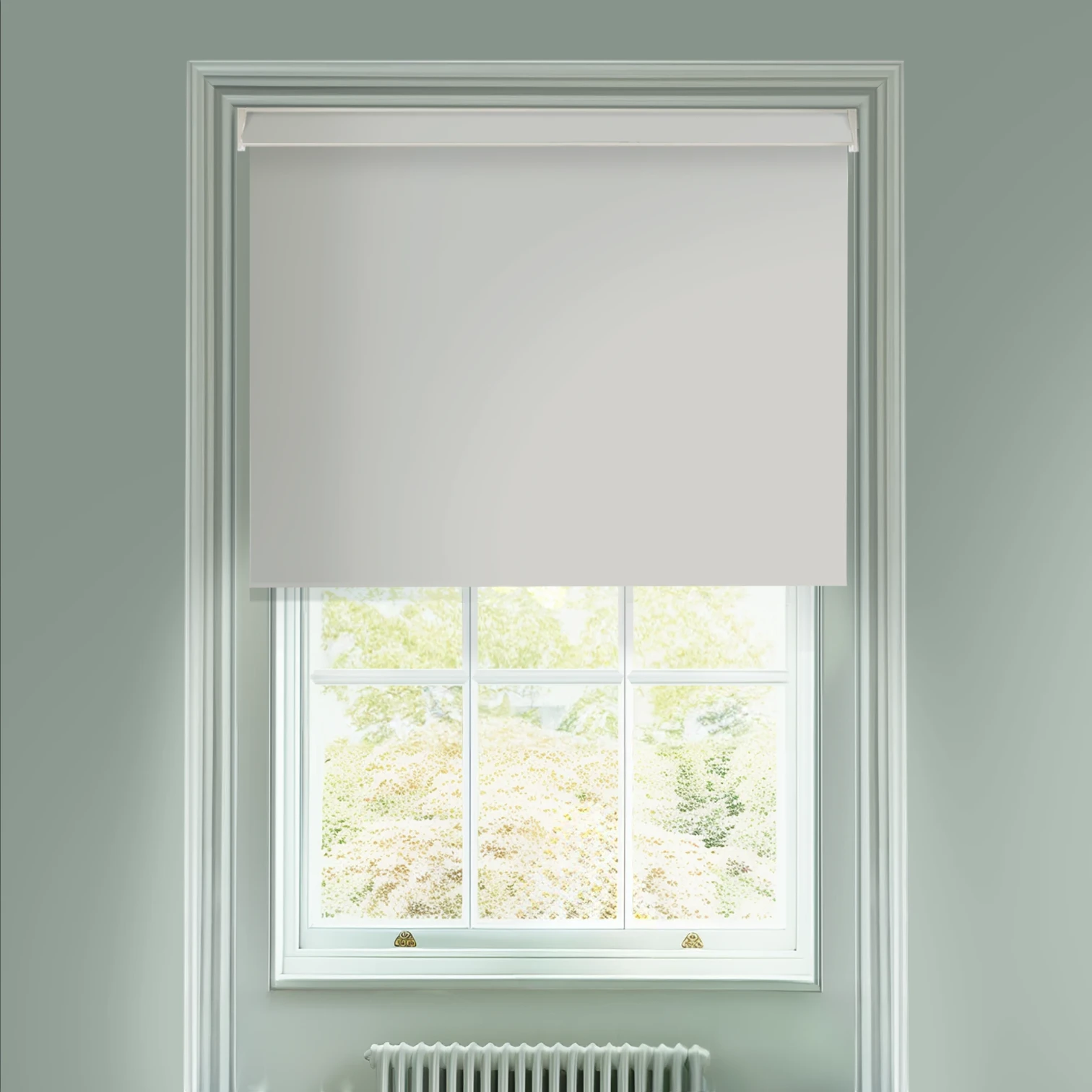 Odeon Grey Blackout Electric Roller Blind