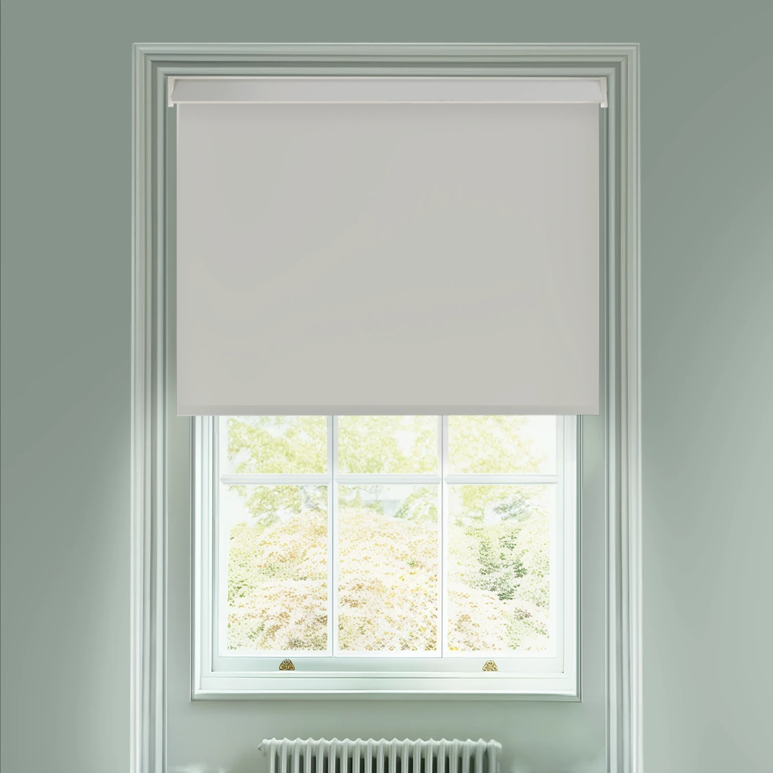 Odeon Grey Electric Daylight Roller Blind