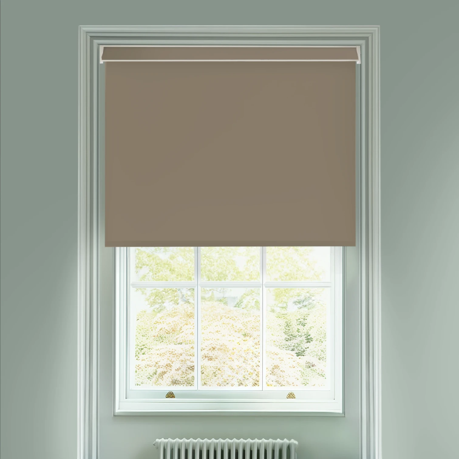 Wet Cement Electric Daylight Roller Blind