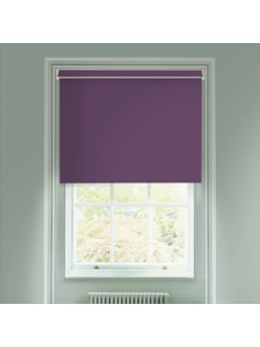 Orchid Purple Blackout Electric Roller Blind