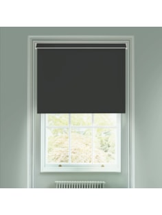Scuttle Black Electric Daylight Roller Blind
