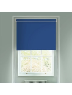 Lake Blue Blackout Electric Roller Blind
