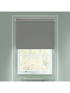 London Fog Grey Electric Daylight Roller Blind