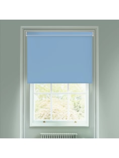 Robin's Egg Blue Electric Daylight Roller Blind