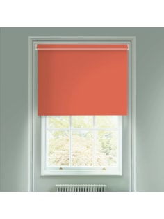 Arancia Orange Blackout Electric Roller Blind