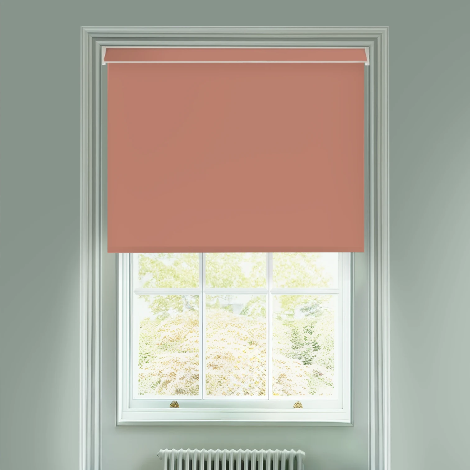 Grilled Peach Electric Daylight Roller Blind