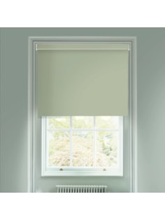 Artichoke Green Blackout Electric Roller Blind