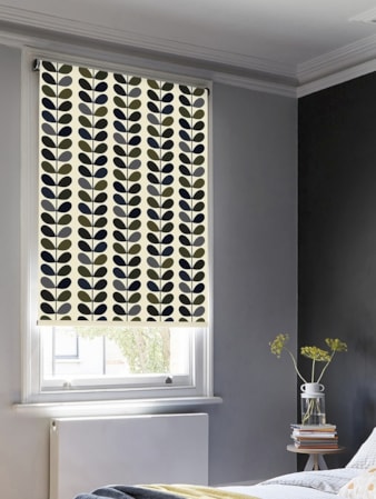 Orla Kiely Multi Stem Moss Roller Blind Orla Kiely Multi Stem Moss Roller Blind