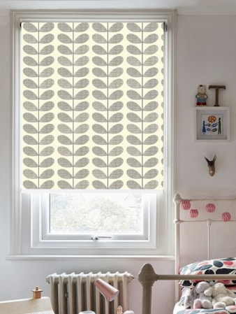 Orla Kiely Scribble Stem Grey Roller Blind Orla Kiely Scribble Stem Grey Roller Blind