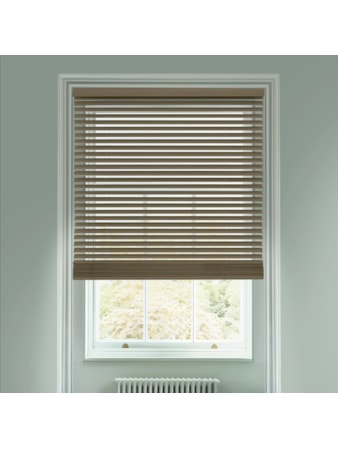 Orwell 50mm Wooden Electric Venetian Blind