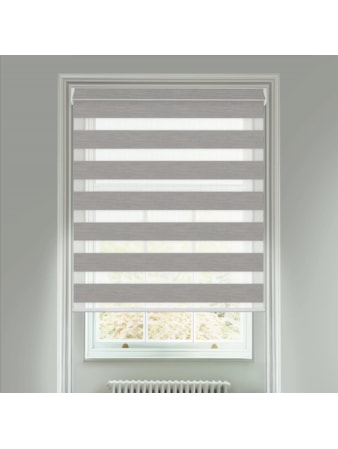 Petra Ash Grey Electric Vision Day and Night Blind