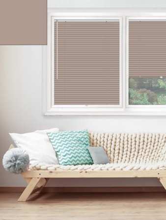 Matte Serengetti Sand 25mm Perfect Fit Venetian Blind Matte Serengetti Sand 25mm Perfect Fit Venetian Blind