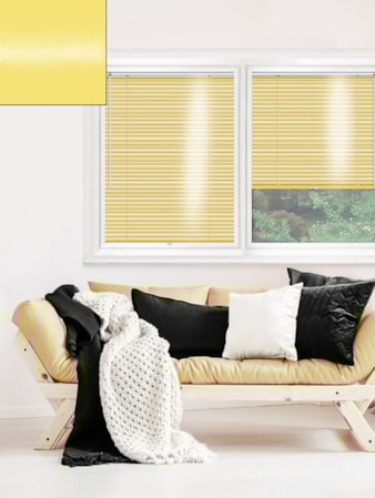 Gloss Buttercup 25mm Perfect Fit Venetian Blind Gloss Buttercup 25mm Perfect Fit Venetian Blind