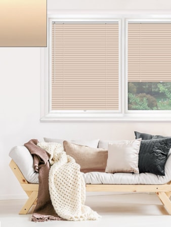 Matte Blush 25mm Perfect Fit Venetian Blind Matte Blush 25mm Perfect Fit Venetian Blind