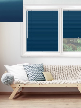 Matte Navy 25mm Perfect Fit Venetian Blind Matte Navy 25mm Perfect Fit Venetian Blind