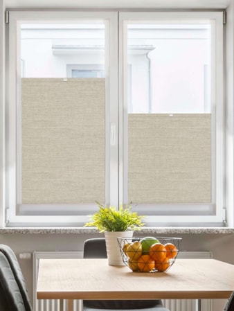 Perfect Fit® Blackout Grey Linen Bottom Up Blind Perfect Fit® Blackout Grey Linen Bottom Up Blind