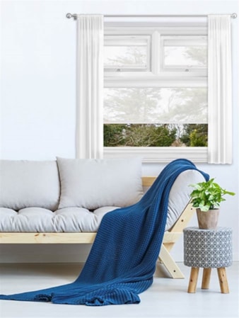Sheer White Perfect Fit Roller Blind Sheer White Perfect Fit Roller Blind