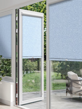 Amsterdam Powder Blue Perfect Fit® Roller Blind Amsterdam Powder Blue Perfect Fit® Roller Blind