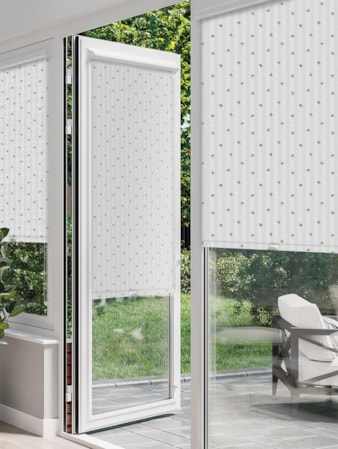 Bee Keeper Stripe Perfect Fit Roller Blind Bee Keeper Stripe Perfect Fit Roller Blind