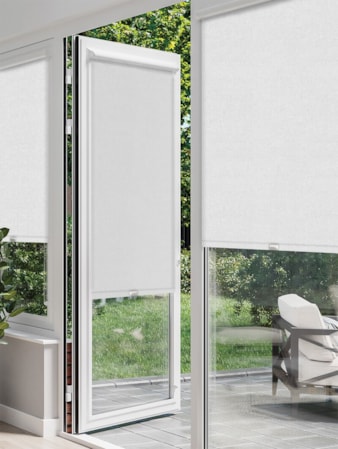 Melbourne Pale Grey Perfect Fit® Roller Blind Melbourne Pale Grey Perfect Fit® Roller Blind
