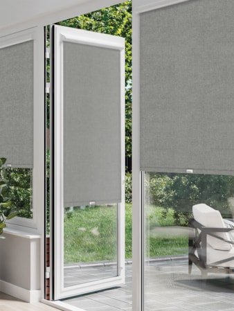Melbourne Slate Grey Perfect Fit® Roller Blind Melbourne Slate Grey Perfect Fit® Roller Blind