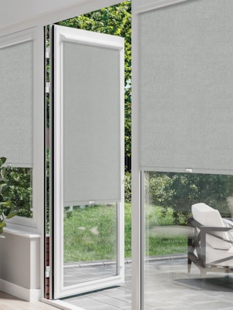 Melbourne Stone Grey Perfect Fit Roller Blind Melbourne Stone Grey Perfect Fit Roller Blind