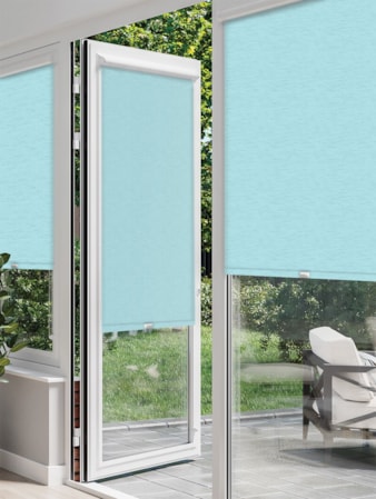 New York Sky Blue Perfect Fit Roller Blind New York Sky Blue Perfect Fit Roller Blind