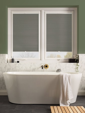 Ammonite Grey Blackout Perfect Fit Cellular Thermal Blind Ammonite Grey Perfect Fit Thermal Blind