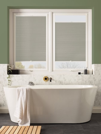 Dolomite Grey Daylight Perfect Fit® Cellular Thermal Blind Dolomite Grey Perfect Fit Thermal Blind