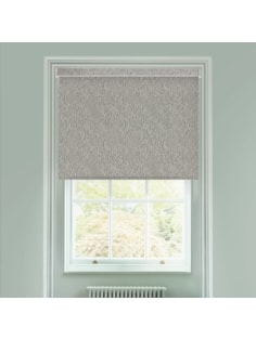Ripple Pale Grey Electric Roller Blind
