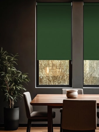 Cucumber Green Blackout Roller Blind