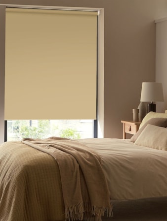 Jute Brown Blackout Thermal Roller Blind Jute Brown Blackout Thermal Roller Blind