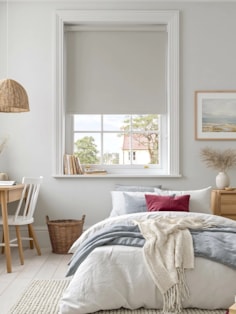 Odeon Grey Blackout Roller Blind