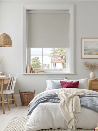 Odeon Grey Blackout Roller Blind