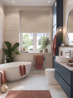 Pampas Cream Blackout Roller Blind
