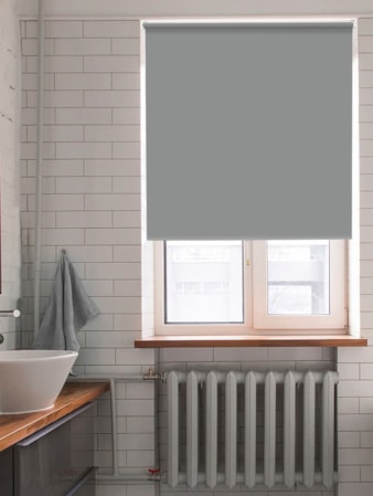 Steel Wool Waterproof Cordless Spring Loaded Roller Blind Steel Wool Waterproof Cordless Spring Loaded Roller Blind