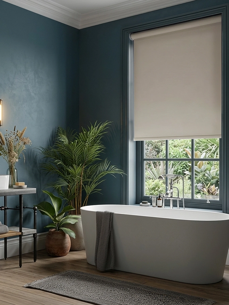 Domino Ivory Daylight Roller Blind