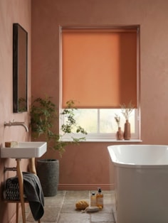 Grilled Peach Daylight Roller Blind